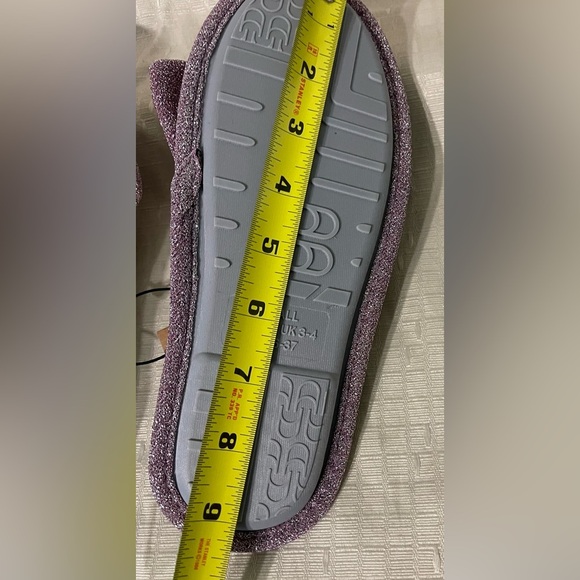 LongBay Purple Glitter Slippers - Picture 3 of 4